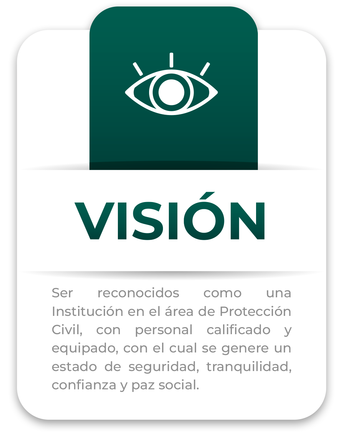 Visión de Protección Civil